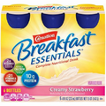 Carnation Breakfast Essentials Creamy Strawberry Flavor Case of 24 by Nestle Healthcare Nutrition