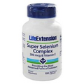 Life Extension Super Selenium Complex 200 mg with Vitamin E 30 mcg.,100 Veg Caps