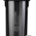 BlenderBottle Strada Shaker Cup Perfect for Protein Shakes and Pre Workout, 28-Ounce, Black