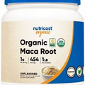 Nutricost Organic Maca Root Powder (454 Grams)