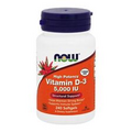 NOW Foods Vitamin D3 Highest Potency 5000 IU, 240 Softgels