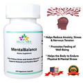 MENTAL BALANCE, 120 Capsules, Mood Booster Supplement Naturally, Mental Focus.