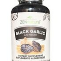 Zen Natura Ajo Negro Suplemento, Aged Black Garlic Supplement, from Mexico