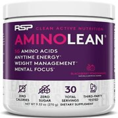 RSP Nutrition RSP AminoLean All-in-One Pre Workout Amino Energy Weight Manage