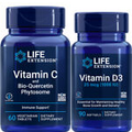 Life Extension Vitamin C and Bio-Quercetin Phytosome PLUS Vitamin D3