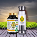 Organic Greek Calcium And Vitamin D 500mg + Vitamin Bottles. Hydrogen Alkaline