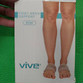 Arch Support Brace by Vive - Plantar Fasciitis Strap for Foot Pain