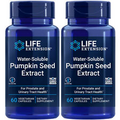 Life Extension Water-Soluble Pumpkin Seed Extract 262mg 2X60 Caps Urinary Tract