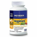 NEW Enzymedca VeggieGest Promotes Nutrient Absorption Vegan Gluten Free 60 Caps