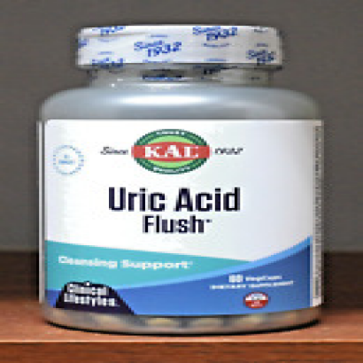 KAL Uric Acid Flush 60 VegCaps Fights Gout and Inflammation Clinical Tart Cherry