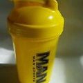 Man Sports Protein Amino Smoothie Pre-workout Water Gainer Shaker Cup 16oz 500mL