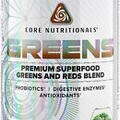 Core Nutritionals GREENS Superfood Greens and Reds Blend 30 Servings CHOCOLATE