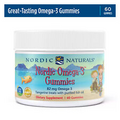 Nordic Naturals Omega 3 Gummies - Daily Omega-3s, DHA & EPA, 60 Ct