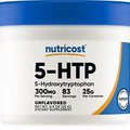 Nutricost 5-HTP Powder 25 Grams (300mg Per Serving)