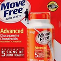 Schiff Move Free Glucosamine and Chondroitin Joint Health 200 Tabs Brand NEW