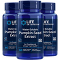 Life Extension Water-Soluble Pumpkin Seed Extract 262mg 3X60 Caps Urinary Tract
