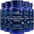 Life Extension Water-Soluble Pumpkin Seed Extract 262mg 5X60 Caps Urinary Tract