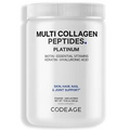 Codeage Multi Collagen Protein Powder Biotin, Vitamin C, Keratin Hyaluronic Acid