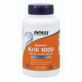 NOW Supplements, Neptune Krill, Double Strength 1000 mg, Phospholipid-Bound O...