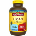 Nature Made Fish Oil 1000 mg Softgels, 250 Count Value Size for Heart Health†