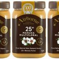 3 Jars AIRBORNE MANUKA 25+ Multifloral Honey 500g Pure Fresh Natural Wholesale