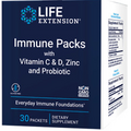 NEW! Life Extension Immune Packs With Vitamin C & D Zinc and Probiotic