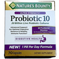 Natures Bounty Ultra Strength Probiotic-10 New Strength Formula 70 Capsules03/25