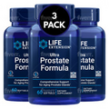Life Extension Ultra Prostate Formula 60 Softgels x 3 Bottles.