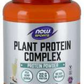 NOW Foods Plant Protein Complex Powder Creamy Vanilla - 2 lbs. FRESH