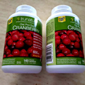 (2)trunature Cranberry 650mg 140 Capsules Only One Per Day - Expires 04/25