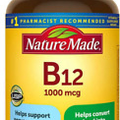Nature Made Vitamin B12 1000 mcg., 400 Softgels