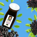 Four 12oz Superfoods Elderberry Juices Freshly Made To Order