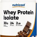 Nutricost Whey Protein Isolate (Mocha) 2LBS - Non GMO, Gluten Free