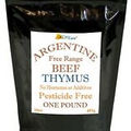 ORGANIC Argentine Desiccated BEEF THYMUS POWDER UNDEFATTED ~ POUND 1 Lb 453 gram