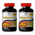 omega fatty acids - OMEGA 3-6-9 3600MG - improve bone and joint health 2 Bottles