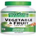 Botanic Choice Vegetable & Fruit Tabs, 180 Ct