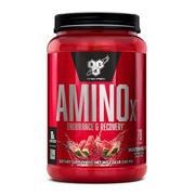BSN Amino X Muscle Recovery & Endurance Powder with BCAAs, Intra Workout Support, 10 Grams of Amino Acids, Keto Friendly, Caffeine Free, Flavor: Watermelon, 70 Servings (Packaging May Vary)