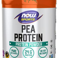 NOW Sports Nutrition, Pea Protein 24 g, Easily Digested, Unflavored Powder, 12-Ounce