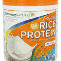Growing Naturals Original Rice Protein Isolate Powder, 16.2 Ounce - 1 each.