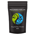 Prescribed For Life Rice Protein - Whole Grain Organic Brown Rice Protein Concentrate - 80% Protein, 12 oz (340 g)