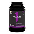 Rule 1 R1 Casein, Vanilla Creme - 1.96 Pounds - 25g of Slow-Release Protein - 27 Servings