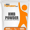 BulkSupplements.com HMB Powder - as Calcium HMB, Beta-Hydroxy Beta-Methylbutyrate - HMB Powder Supplements, Gluten Free - 1000mg per Serving, 1kg (2.2 lbs) (Pack of 1)