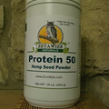 Protein 50 Hemp Seed Powder * Organic * Rich in Omega 3-6s * Super-Food * 1 LB Size