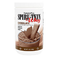 NaturesPlus SPIRU-TEIN WHEY Shake, Chocolate - 1 lb - Whey Protein Powder - with Spirulina, Vitamins & Minerals - Gluten Free - 14 Servings