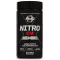 PMD Sports Nitro CM Nitric Oxide with Agmatine Pre Workout Supplement - Muscle Growth and Muscle Pump with L Arginine - Endurance Boost for Hardcore Training and Bodybuilding Preworkout (180 Capsules)