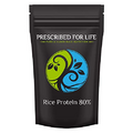 Prescribed For Life Rice Protein - Non-GMO Whole Grain Brown Rice Protein Concentrate Powder - 80% Protein, 2 kg