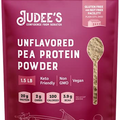 Judee’s Unflavored Pea Protein Powder (80% Protein) 1.5lb (24oz) - 100% Non-GMO, Keto-Friendly, Vegan - Dairy-Free, Soy-Free, Gluten-Free and Nut-Free - Easily Dissolve in Liquids