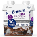 Ensure Max Protein Nutrition Shake, Milk Chocolate 4 Little Cartons (Pack of 2)