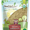 Food to Live Organic Hemp Protein Powder, 2 Pounds — 50% Protein, Non-GMO, Non-Irradiated, Pure, Kosher, Vegan Superfood, Rich in Iron and Fiber
