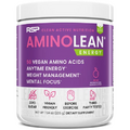 RSP AminoLean - All-in-One Natural Pre Workout, Amino Energy, Weight Management - Vegan BCAAs, Preworkout for Men & Women, Acai, 25 Serv